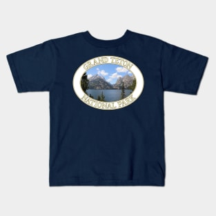 Jenny Lake at Grand Teton National Park in Wyoming Kids T-Shirt